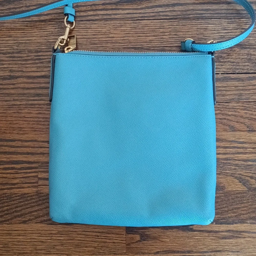 NWOT Coach Blue Cross Body Bag - Picture 2 of 10